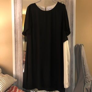 Black and Cream Dress